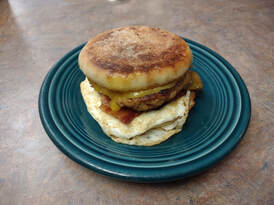 Breakfast Sandwich at Fine Thyme Café