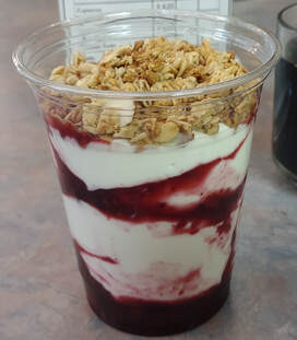 Greek Yogurt Parfait at Fine Thyme Café