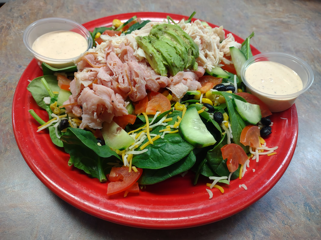 Robin's Salad at Fine Thyme Café